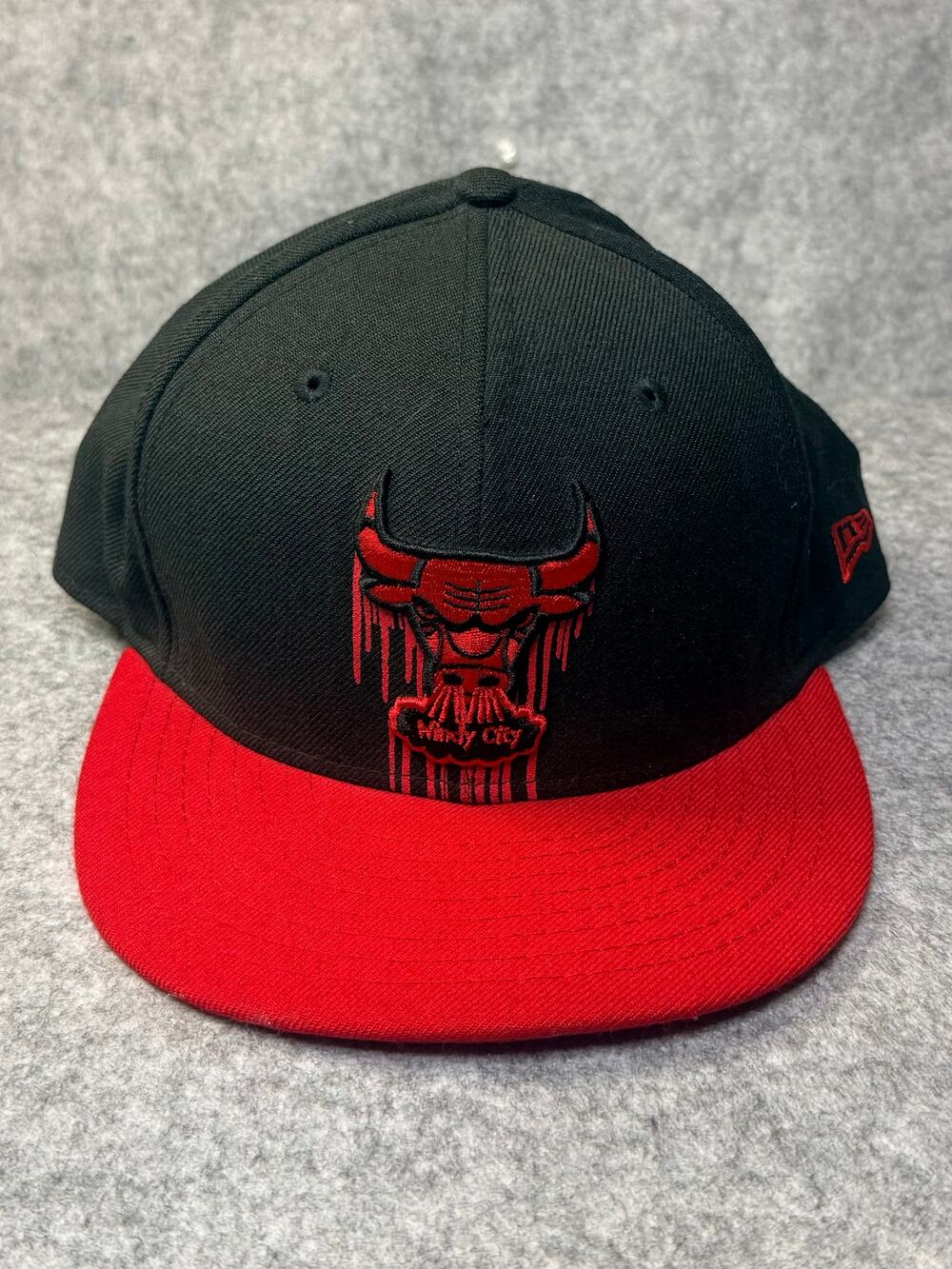 New Era Chicago Bulls Windy City Drip Logo 59FIFTY Fitted Hat 7 1/2 NBA